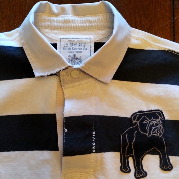 Vtg Rugby Ralph Lauren Rugby Polo - Picture 2 of 8